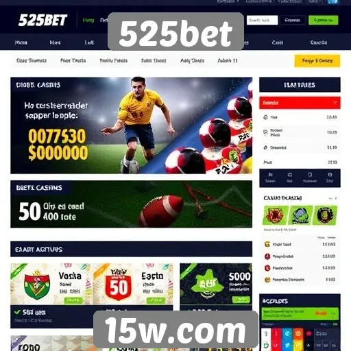 Análise das funcionalidades do site 525bet